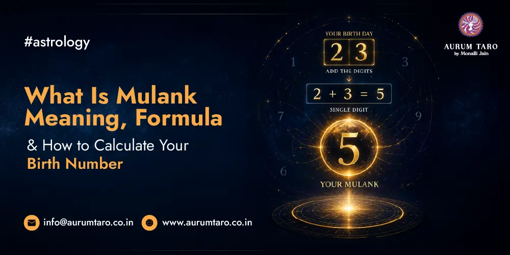 What is Mulank and how to calculate your birth number | Aurum Taro | Monalli Jain