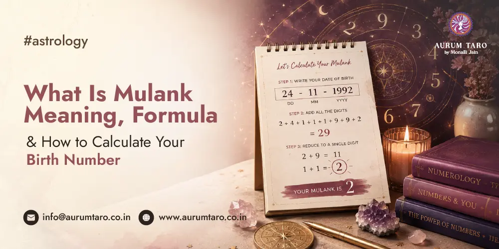 What is Mulank and how to calculate your birth number | Aurum Taro | Monalli Jain