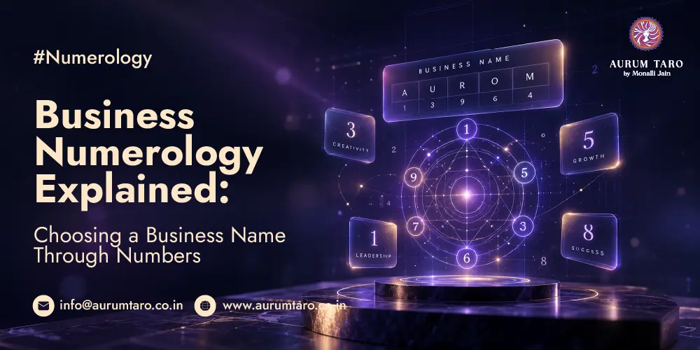Business numerology for choosing a business name based on name numbers and birth numbers.